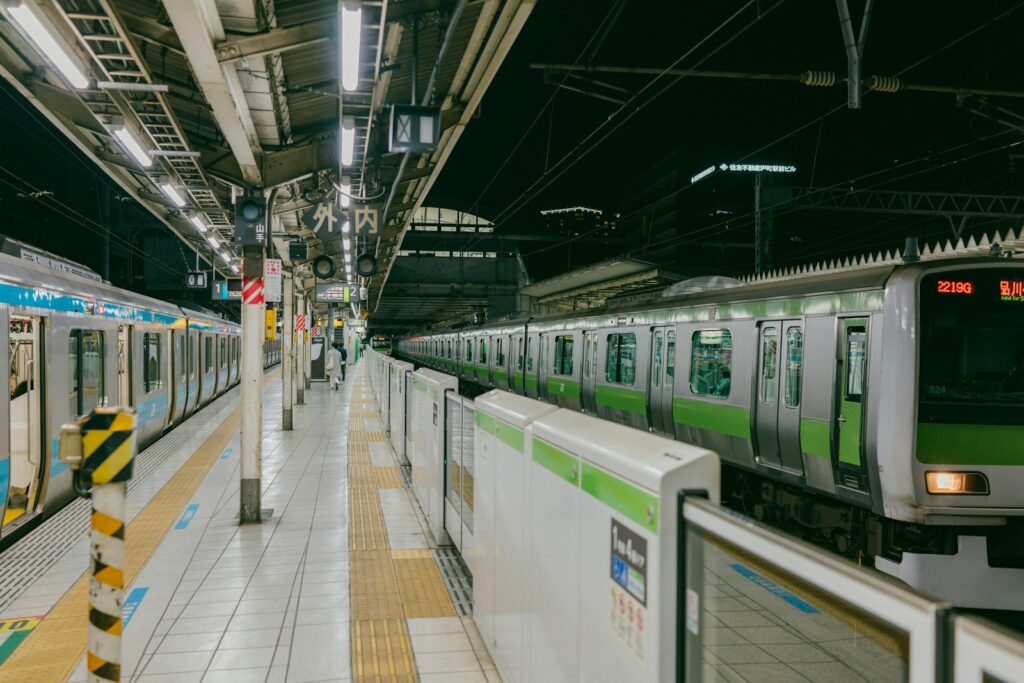 Bản đồ các tuyến tàu ở Tokyo