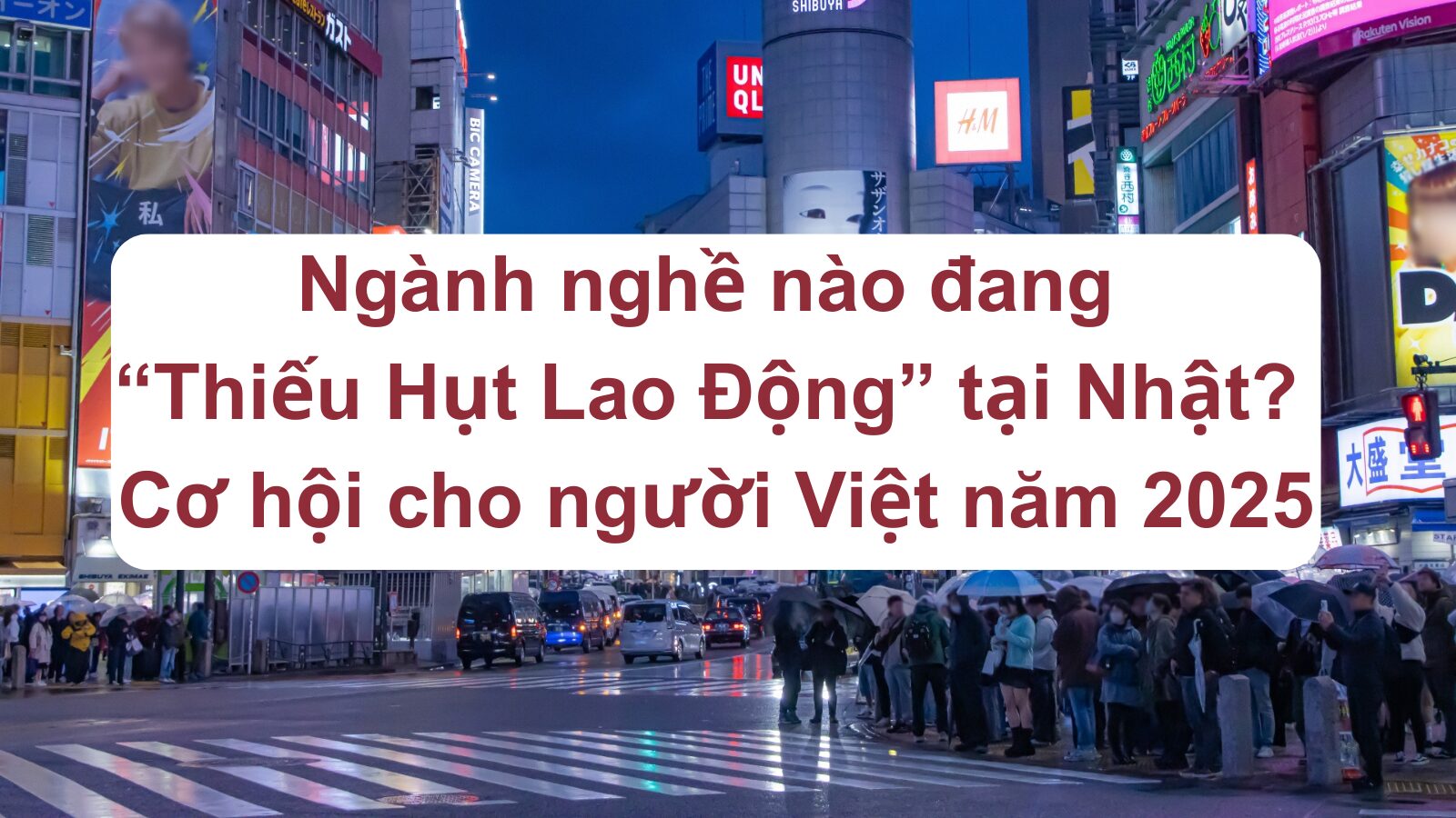 Ngành nghề thiếu hụt lao động tại Nhật